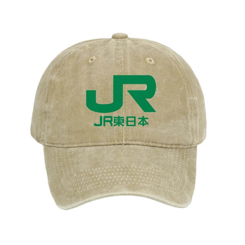 East Japan Railway Company Washed Hat Stylish Baseball Cap Gifts For Boyfriend