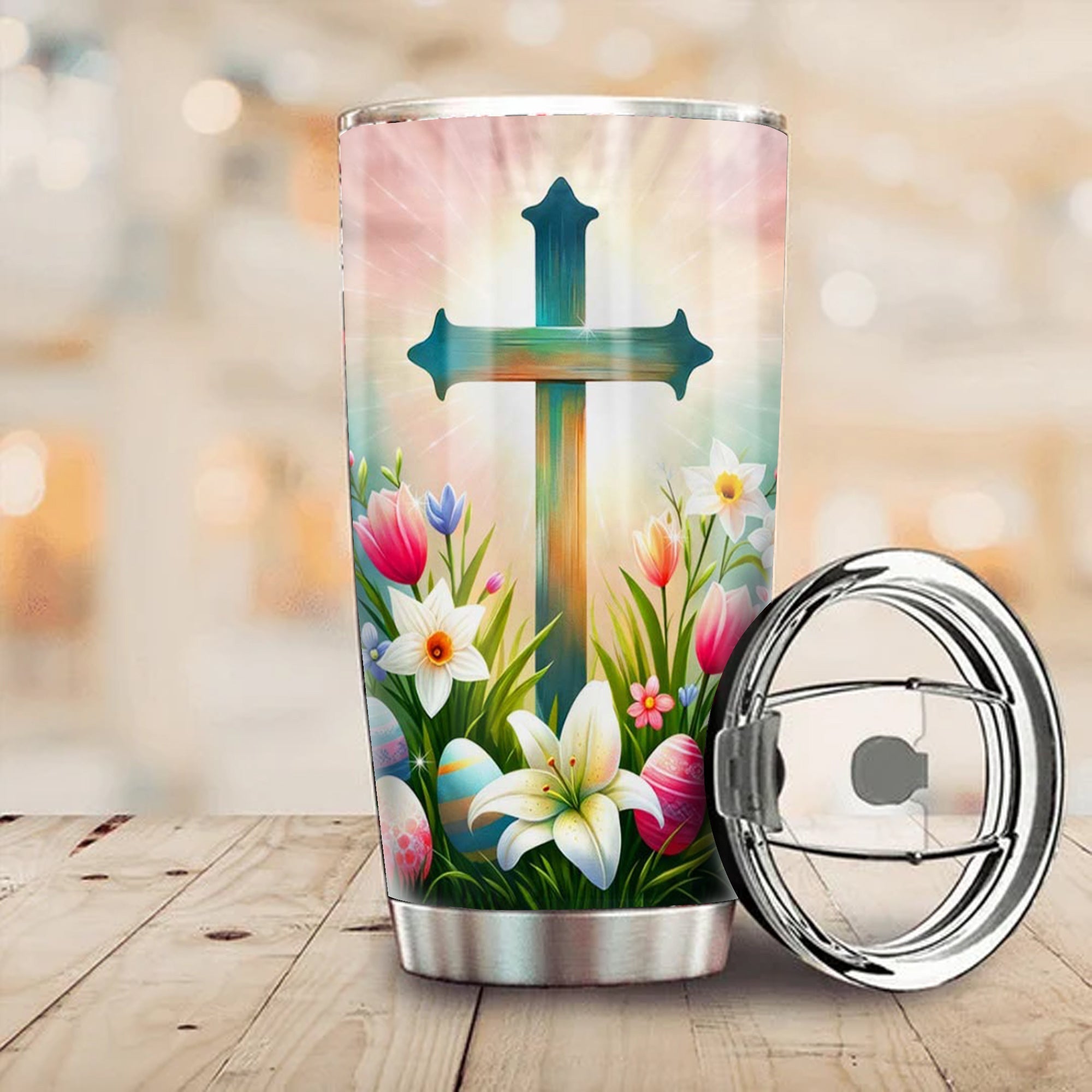 Easter Tumbler He Is Risen Religious Tumbler Christian Merch Unique Easter Presents Easter Tumbler He Is Risen Religious Tumbler Christian Merch Unique Easter Presents