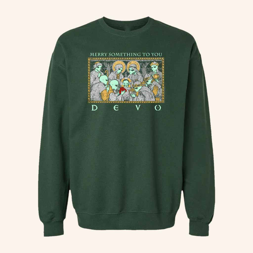 Easy Partners Merch DEVOlved Nativity Merry Something To You Sweatshirt Gift For Fans Easy Partners Merch DEVOlved Nativity Merry Something To You Sweatshirt Gift For Fans