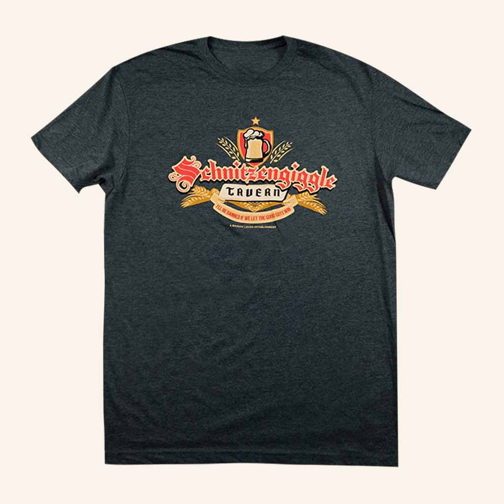 Easy Partners Merch Schnitzengiggle Tavern T-Shirt Broken Lizard Merch Gift For Dad Easy Partners Merch Schnitzengiggle Tavern T-Shirt Broken Lizard Merch Gift For Dad