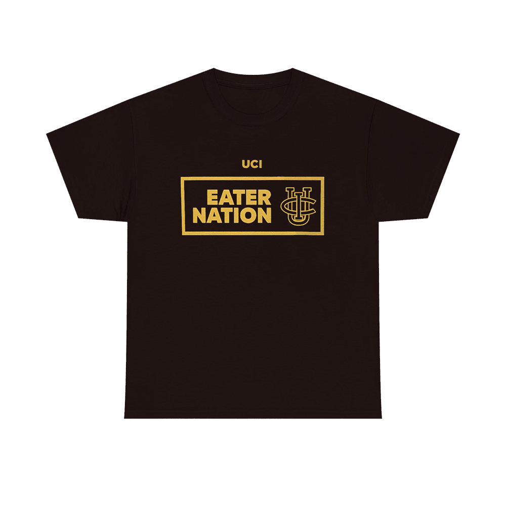 Eater Nation Shirt UC Irvine Eater Nation Black T-Shirt Gifts For Fans