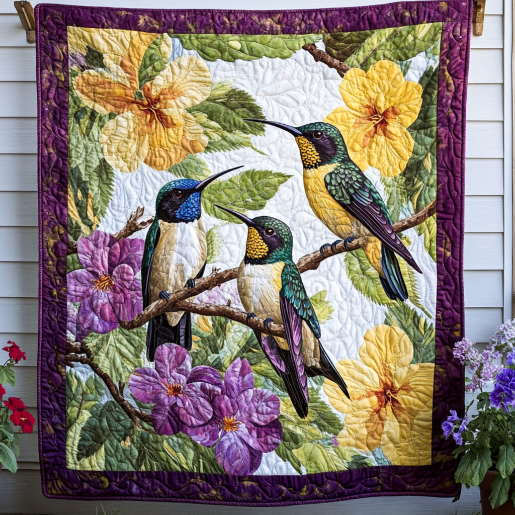 Echo Flight Quilted Blanket Cool Throw Blanket Best Dragonfly Lover Gifts For Her