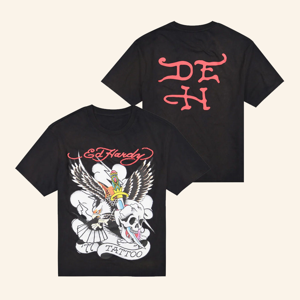Ed Hardy Merch 77 Eagle T-Shirt Christmas Gifts For Boyfriend