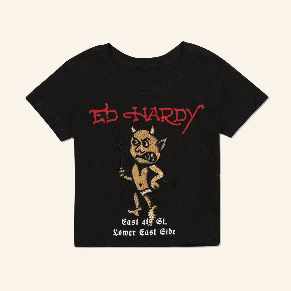 Ed Hardy Merch Baby Devil Baby Tee Ed Hardy Shirt Best Christmas Gifts For Friends Ed Hardy Merch Baby Devil Baby Tee Ed Hardy Shirt Best Christmas Gifts For Friends