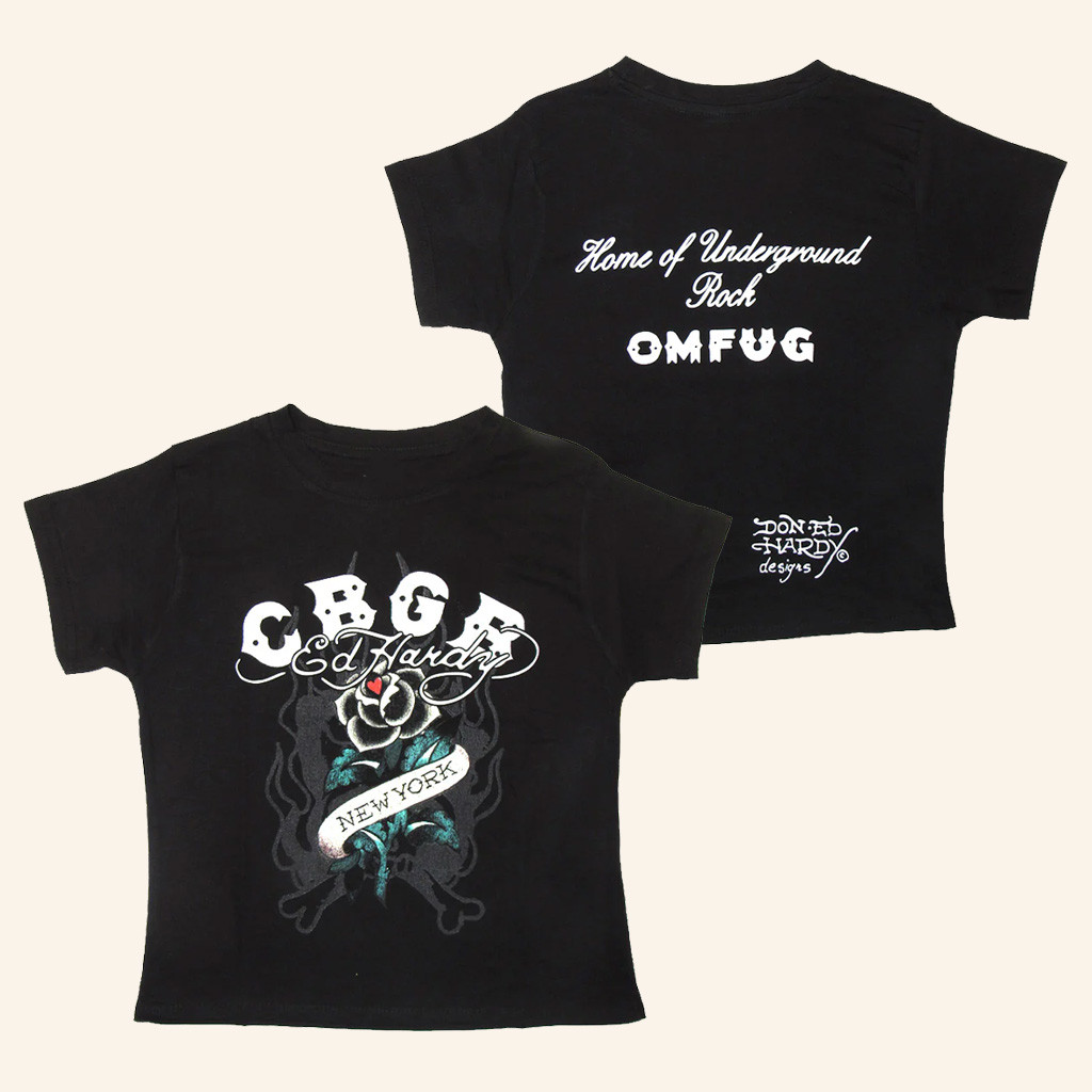 Ed Hardy Merch CBGB NY Rose Baby Tee Ed Hardy Shirt Christmas Gifts For Her Ed Hardy Merch CBGB NY Rose Baby Tee Ed Hardy Shirt Christmas Gifts For Her
