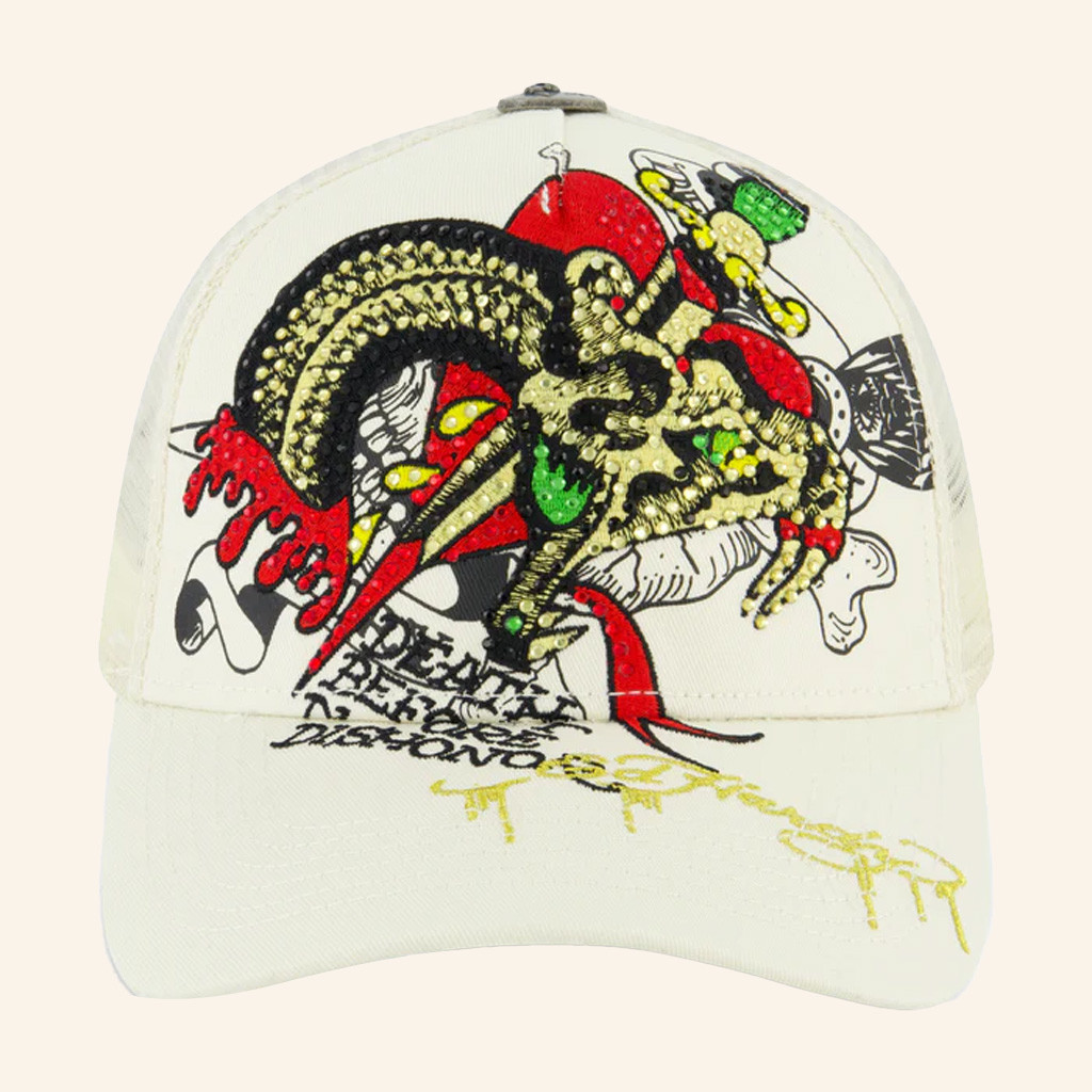 Ed Hardy Merch Dagger Snake Trucker Hat Ed Hardy Hat Christmas Presents For Boyfriend Ed Hardy Merch Dagger Snake Trucker Hat Ed Hardy Hat Christmas Presents For Boyfriend