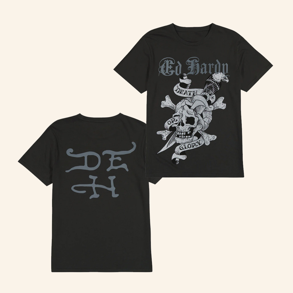 Ed Hardy Merch DG Skull Shirt Good Christmas Gifts For Boyfriend