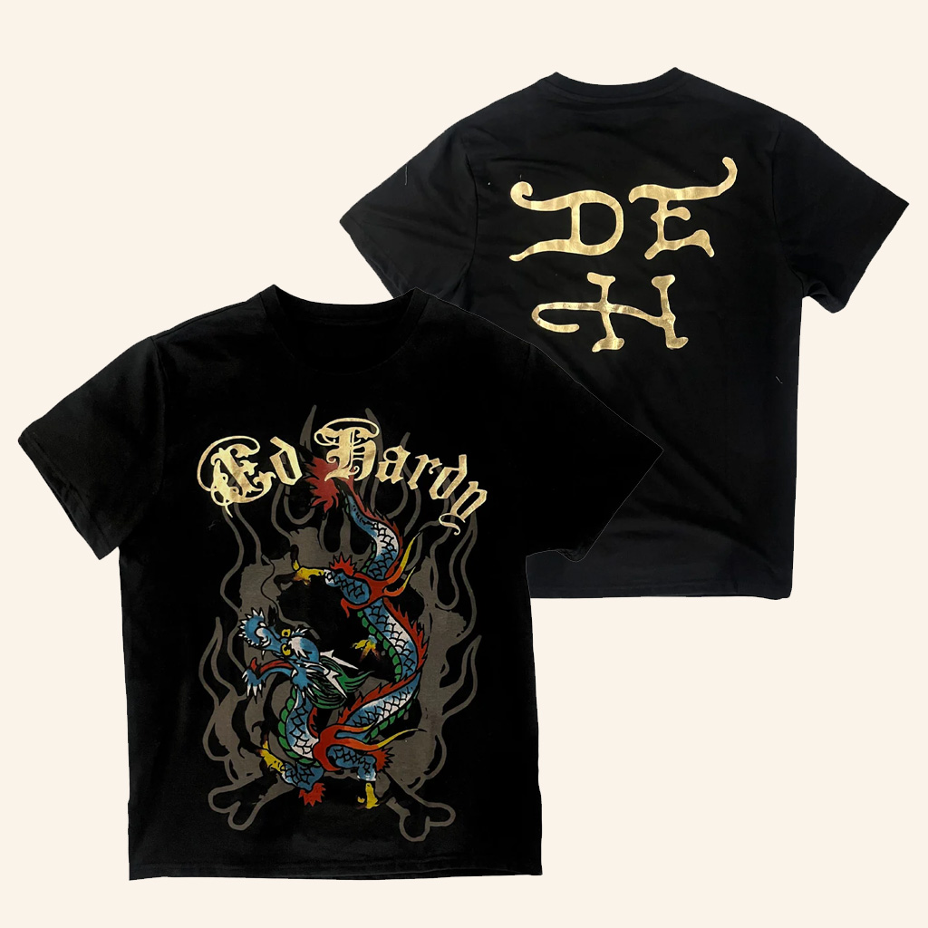 Ed Hardy Merch Dragon T-Shirt Christmas Gift Ideas For Boyfriend