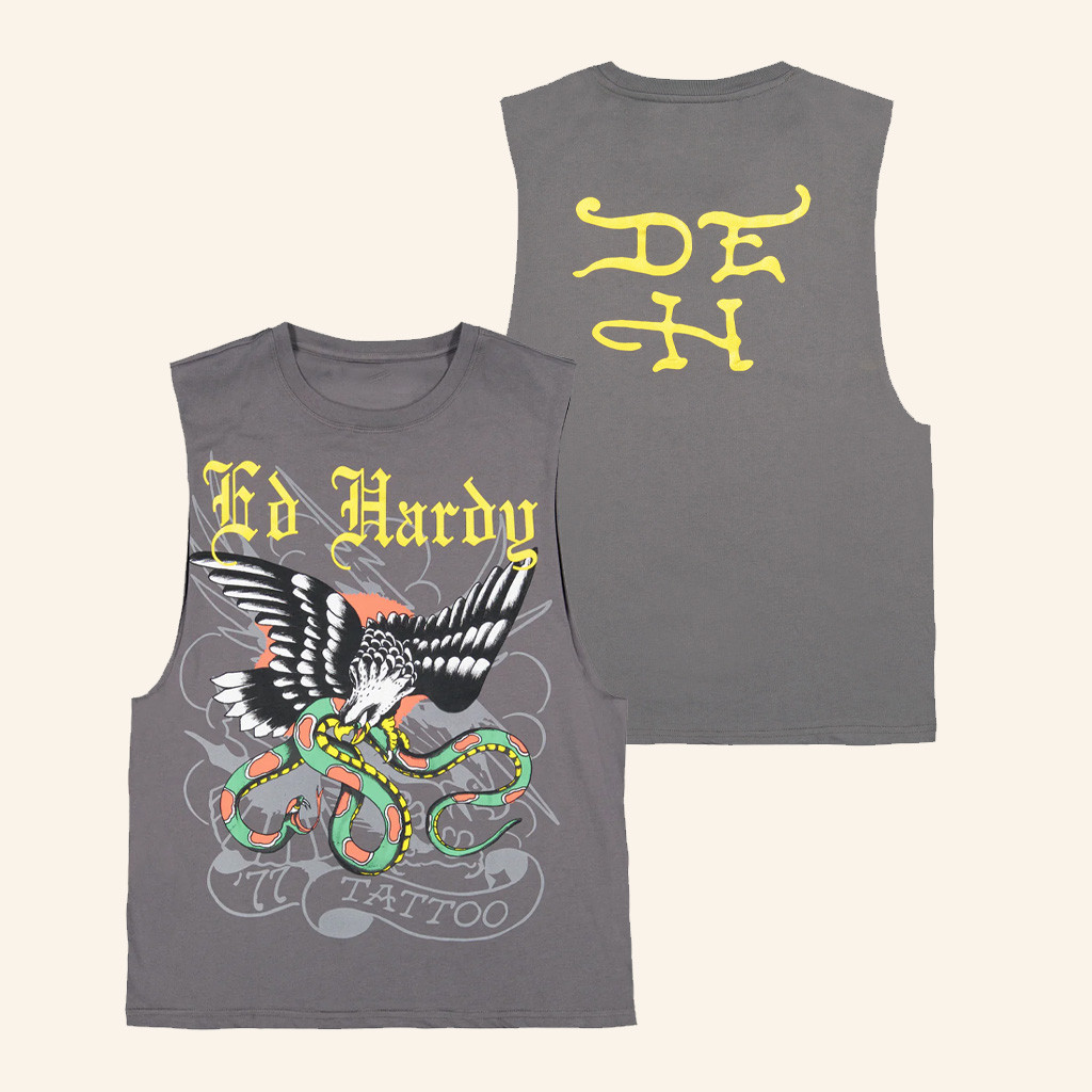 Ed Hardy Merch Eagle Snake Ed Hardy Muscle Tank Christmas Presents For Brother Ed Hardy Merch Eagle Snake Ed Hardy Muscle Tank Christmas Presents For Brother