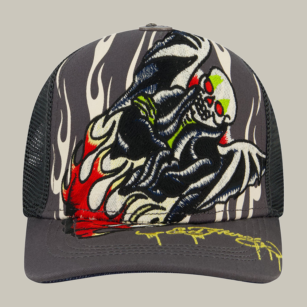 Ed Hardy Merch Fire Lord Hat Vintage Style Tattoo Art Ed Hardy Hat Great Gifts For Him