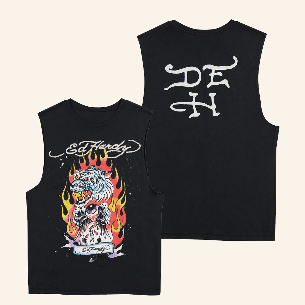 Ed Hardy Merch Fire Tiger Ed Hardy Muscle Tank Birthday Presents For Boyfriend Ed Hardy Merch Fire Tiger Ed Hardy Muscle Tank Birthday Presents For Boyfriend