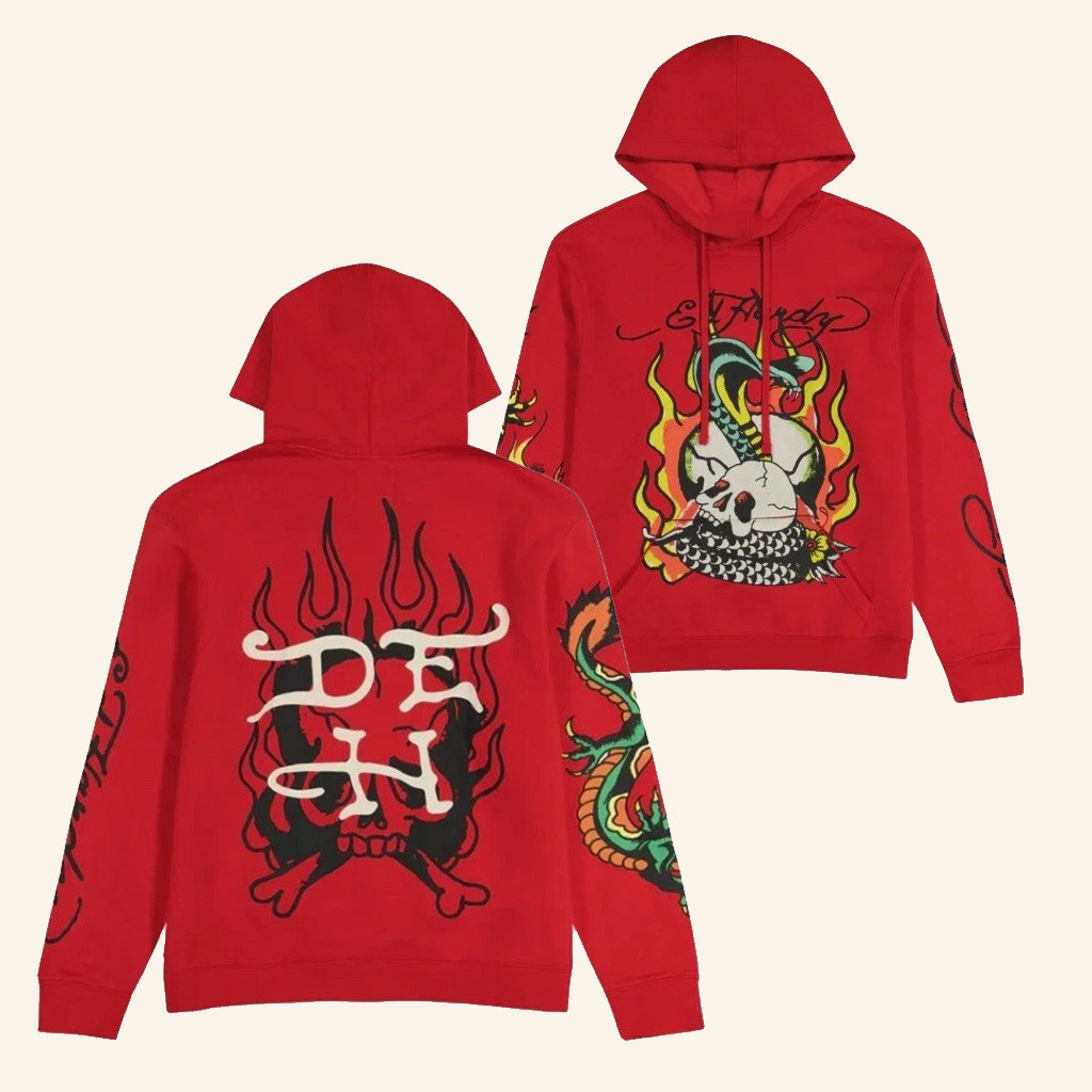 Ed Hardy Merch Flame Cobra Hoodie Ed Hardy Hoodie Christmas Gifts For Brother Ed Hardy Merch Flame Cobra Hoodie Ed Hardy Hoodie Christmas Gifts For Brother