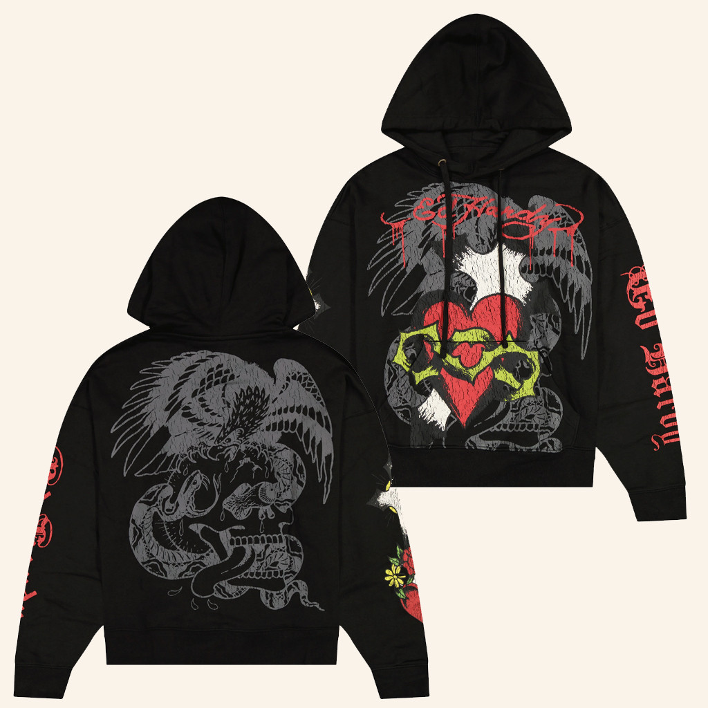 Ed Hardy Merch Heart Cross Hoodie Birthday Ideas For Boyfriend Ed Hardy Merch Heart Cross Hoodie Birthday Ideas For Boyfriend