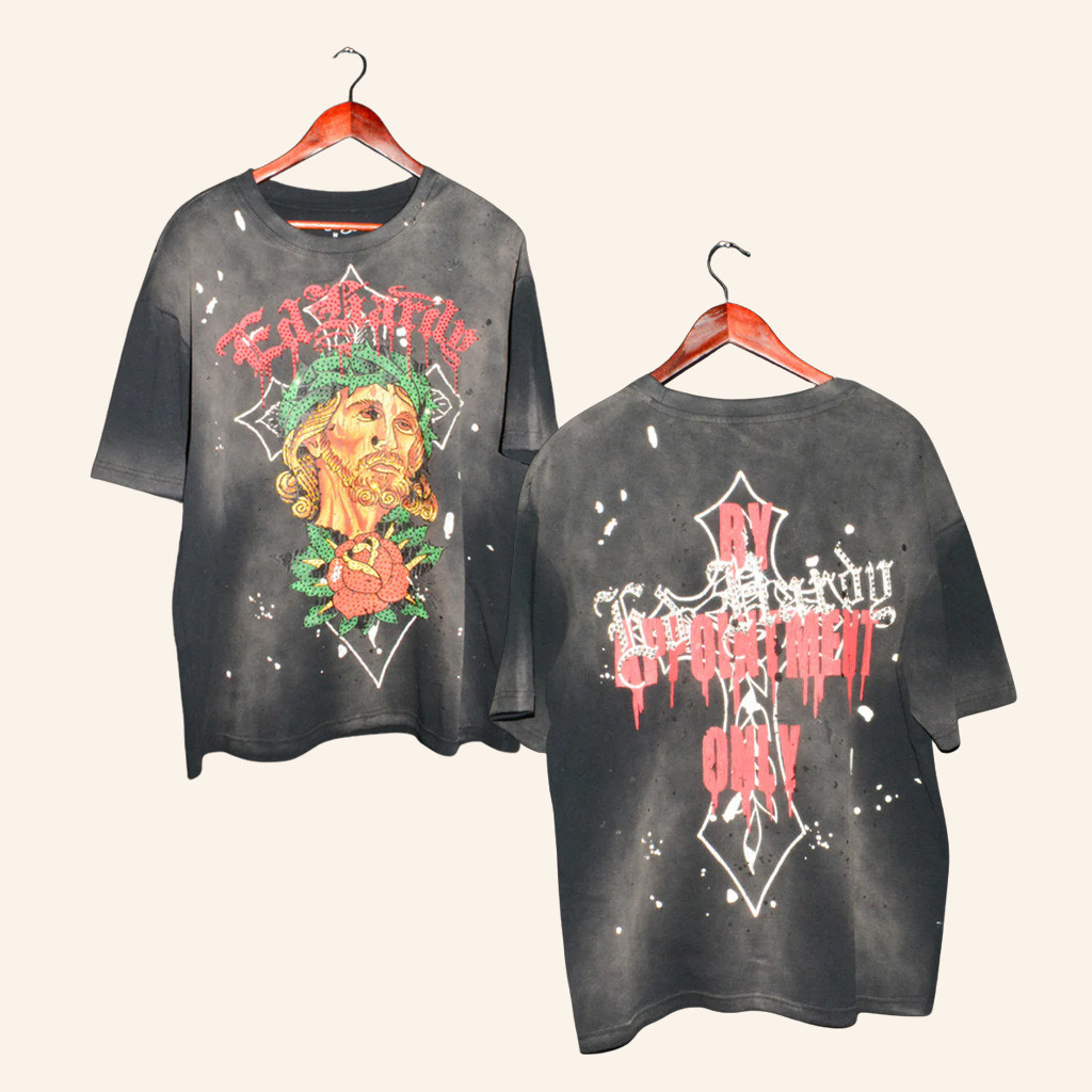 Ed Hardy Merch Holy Cross T-Shirt Cool Christmas Gifts For Guys Ed Hardy Merch Holy Cross T-Shirt Cool Christmas Gifts For Guys