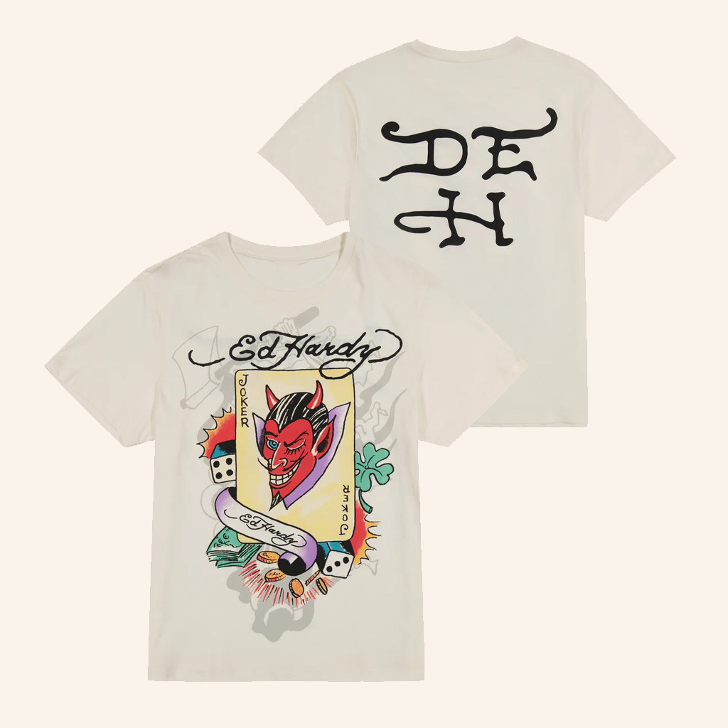 Ed Hardy Merch Joker T-Shirt Cool Christmas Gifts For Son