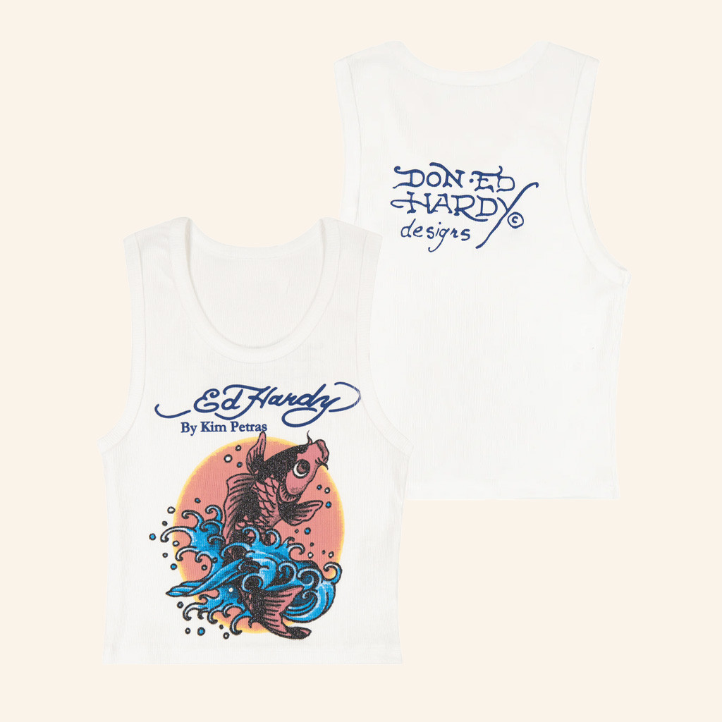 Ed Hardy Merch Koi Fish Tank Top Ed Hardy Clothing Birthday Gifts For Her Ed Hardy Merch Koi Fish Tank Top Ed Hardy Clothing Birthday Gifts For Her