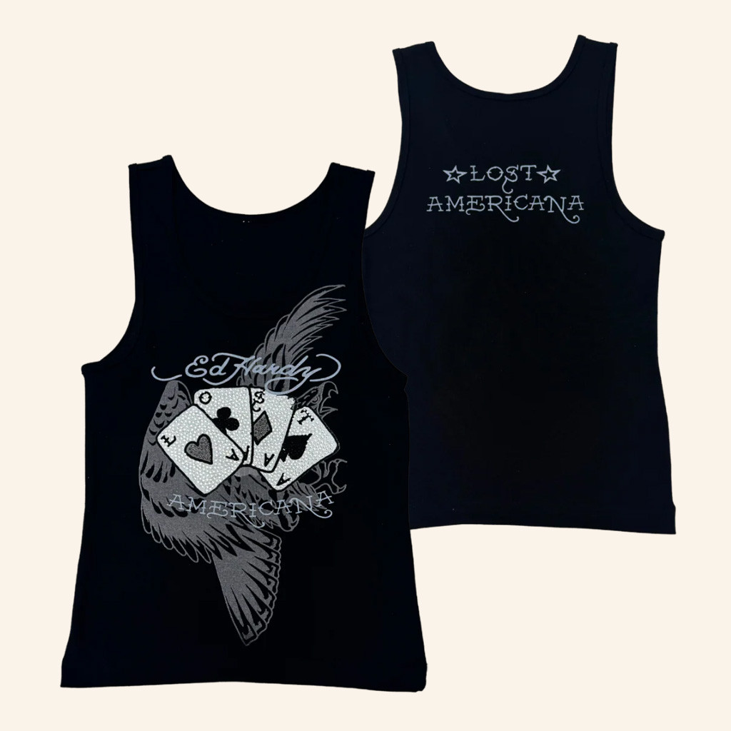 Ed Hardy Merch Lost Americana Cards Ed Hardy Tank Top Gift Ideas For Friend Ed Hardy Merch Lost Americana Cards Ed Hardy Tank Top Gift Ideas For Friend