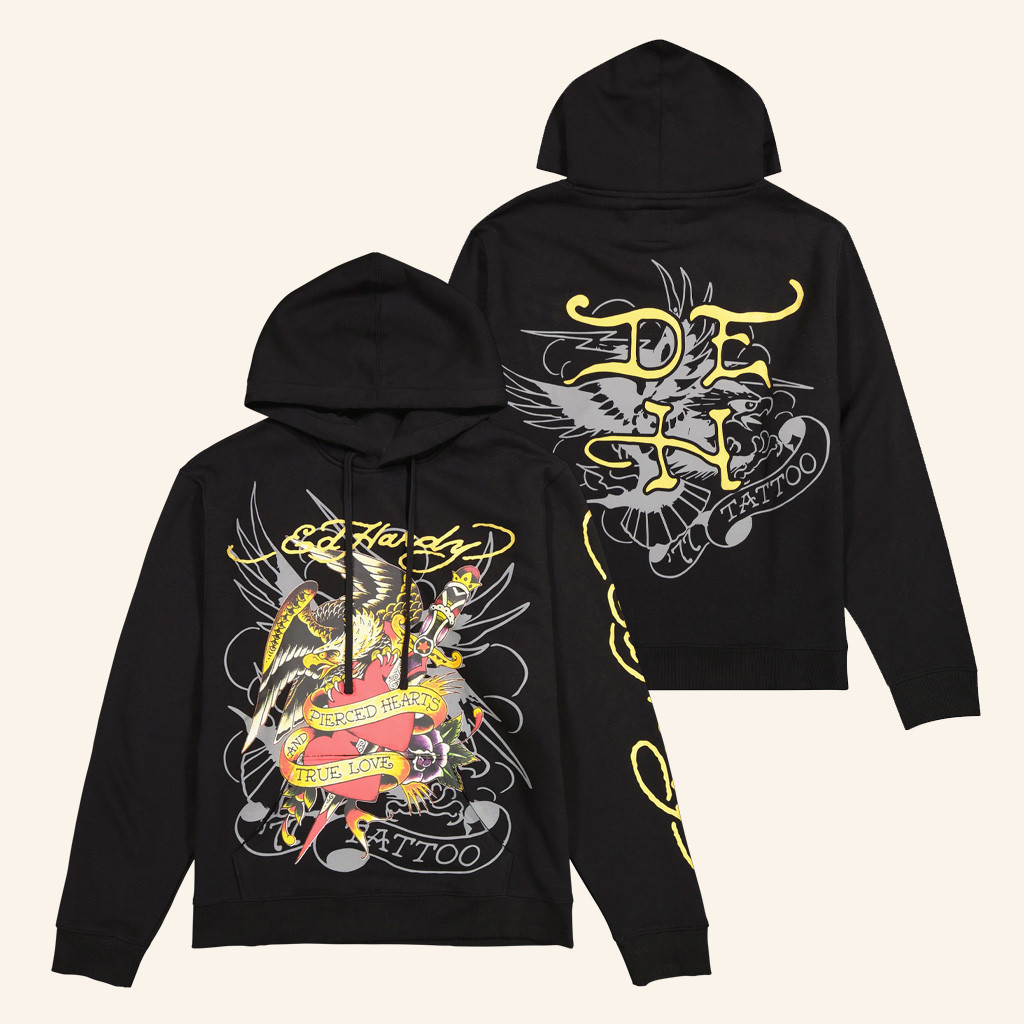 Ed Hardy Merch Pierced Eagle Ed Hardy Hoodie Good Gifts For Boyfriend Ed Hardy Merch Pierced Eagle Ed Hardy Hoodie Good Gifts For Boyfriend