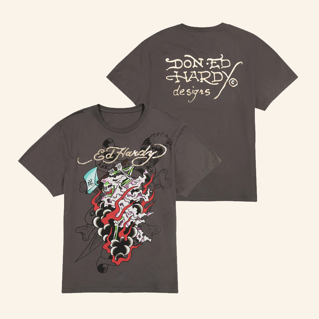 Ed Hardy Merch Reaper T-Shirt Best Christmas Gifts For Him Ed Hardy Merch Reaper T-Shirt Best Christmas Gifts For Him