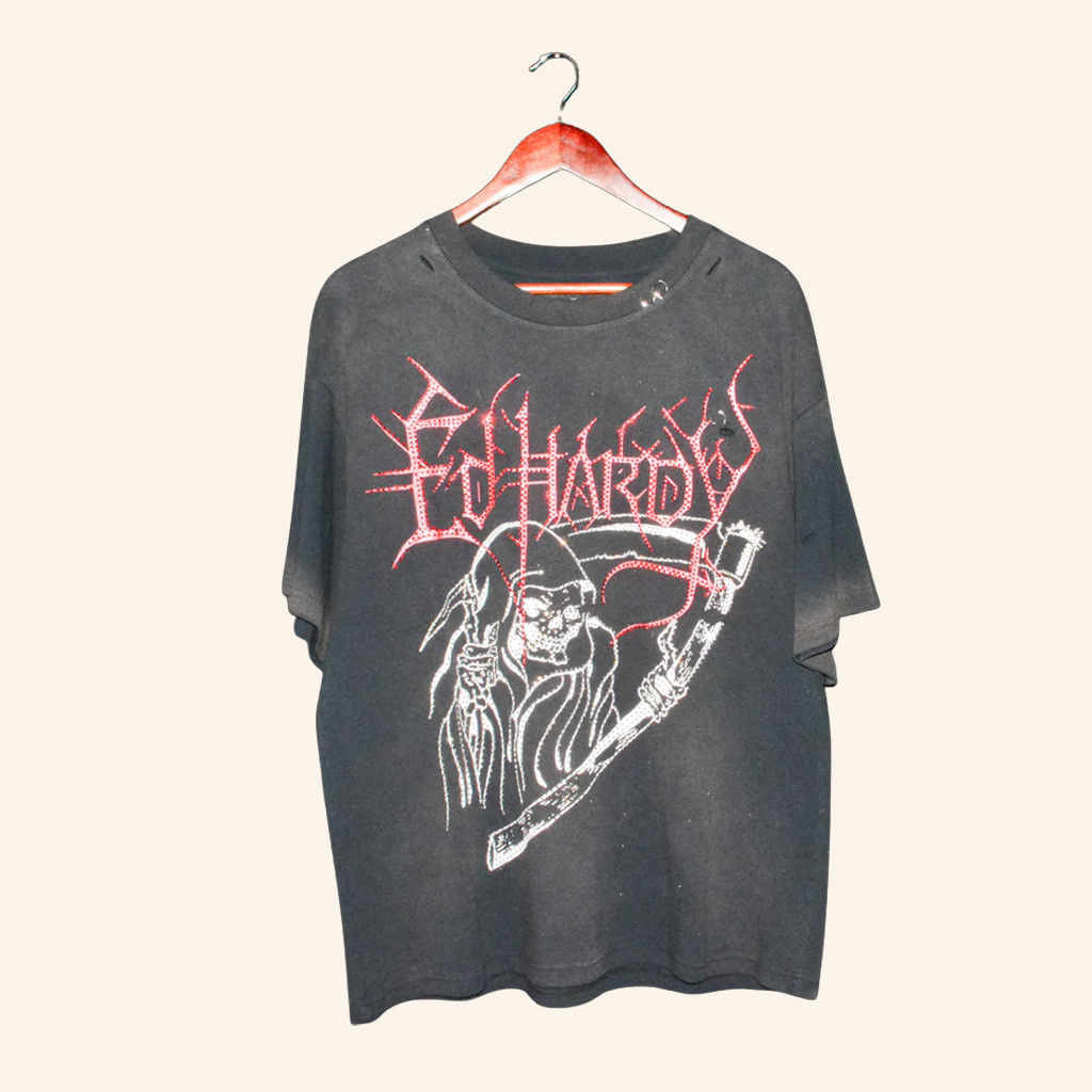 Ed Hardy Merch Reaper T-Shirt Christmas Present Ideas For Dad Ed Hardy Merch Reaper T-Shirt Christmas Present Ideas For Dad