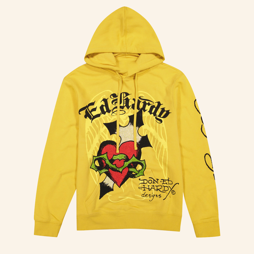 Ed Hardy Merch Sacred Heart Hoodie Ed Hardy Hoodie Hoodie Gifts For Friends