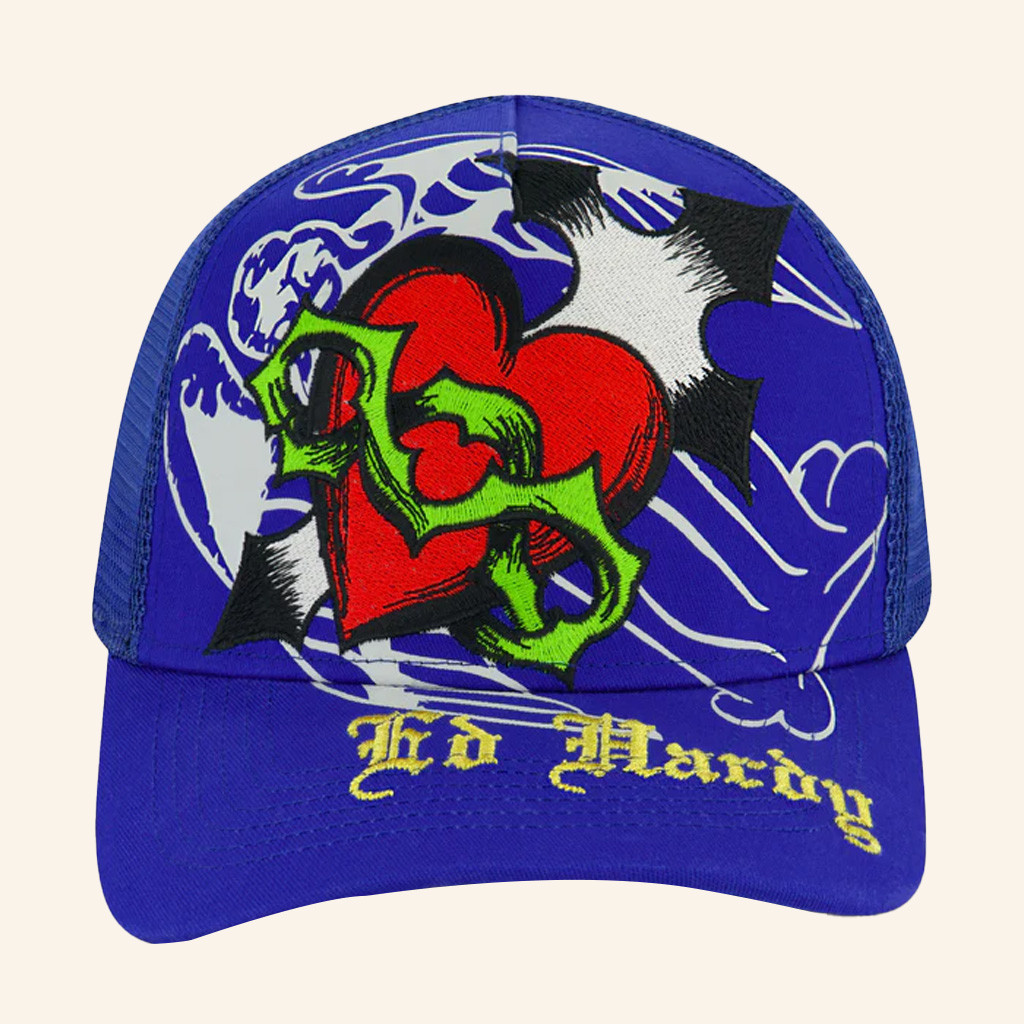 Ed Hardy Merch Sacred Heart Trucker Hat Ed Hardy Hat Christmas Presents For Him Ed Hardy Merch Sacred Heart Trucker Hat Ed Hardy Hat Christmas Presents For Him