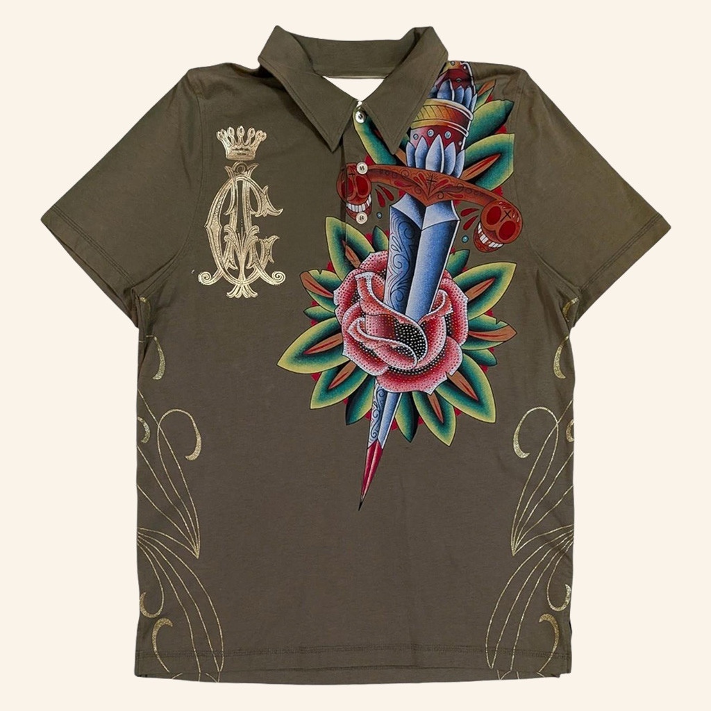 Ed Hardy Polo Shirt Ed Hardy Merch Birthday Present For Husband