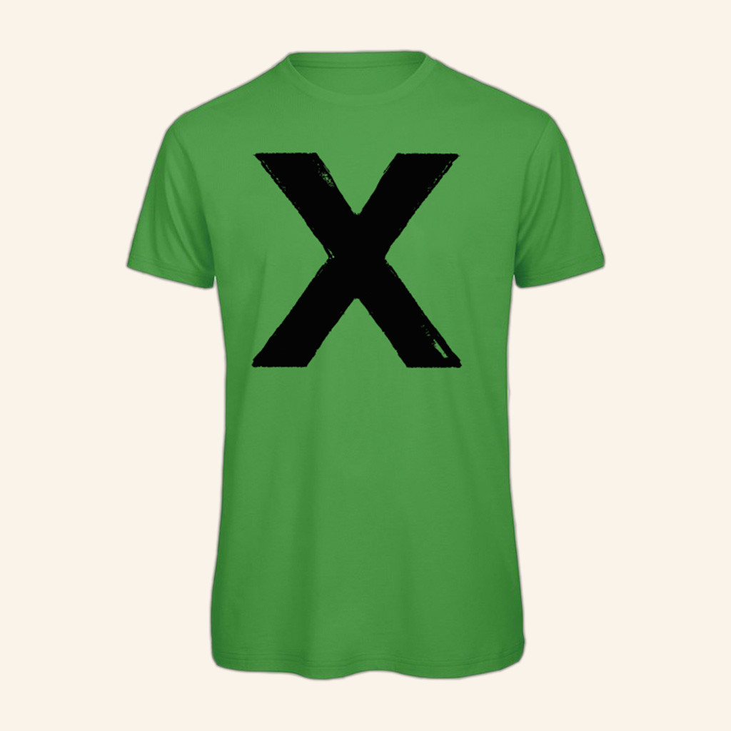Ed Sheeran Merch Green X T-Shirt Ed Sheeran Multiply Shirt Christmas Presents For Son