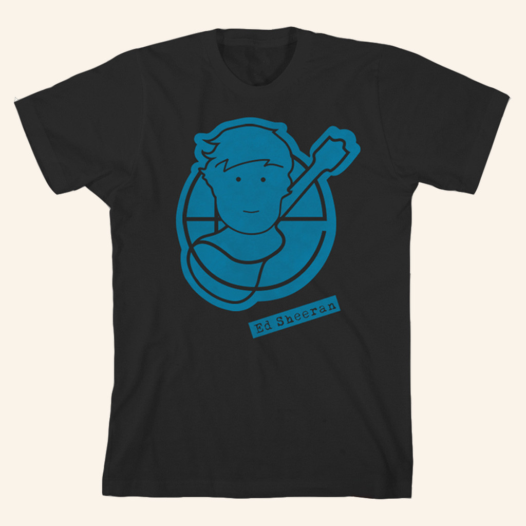 Ed Sheeran Merch Pictogram T-Shirt Gifts For Music Enthusiasts