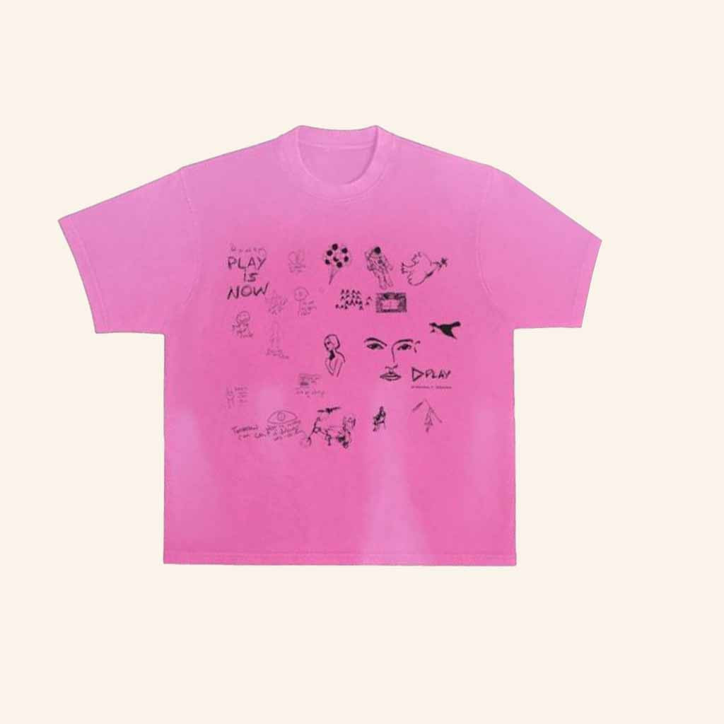 Ed Sheeran Merch Play X Kidsuper Doodle Shirt Christmas Gift Ideas For Her Ed Sheeran Merch Play X Kidsuper Doodle Shirt Christmas Gift Ideas For Her