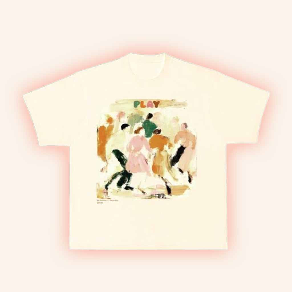 Ed Sheeran Merch Play X Kidsuper Watercolor T-Shirt Christmas Gifts For Daughter Ed Sheeran Merch Play X Kidsuper Watercolor T-Shirt Christmas Gifts For Daughter