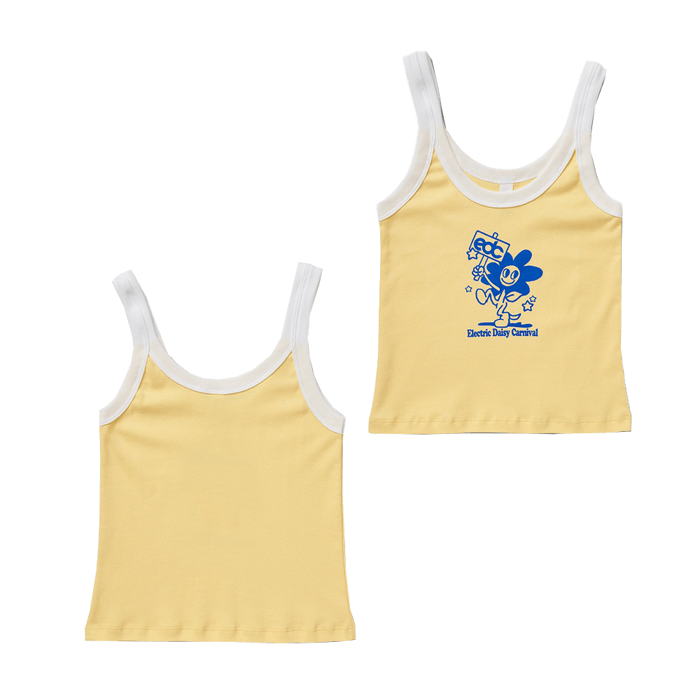 EDC Merch EDC Daisy Sign Strap Tank Gifts For Music Fans Birthday Gift for Husband