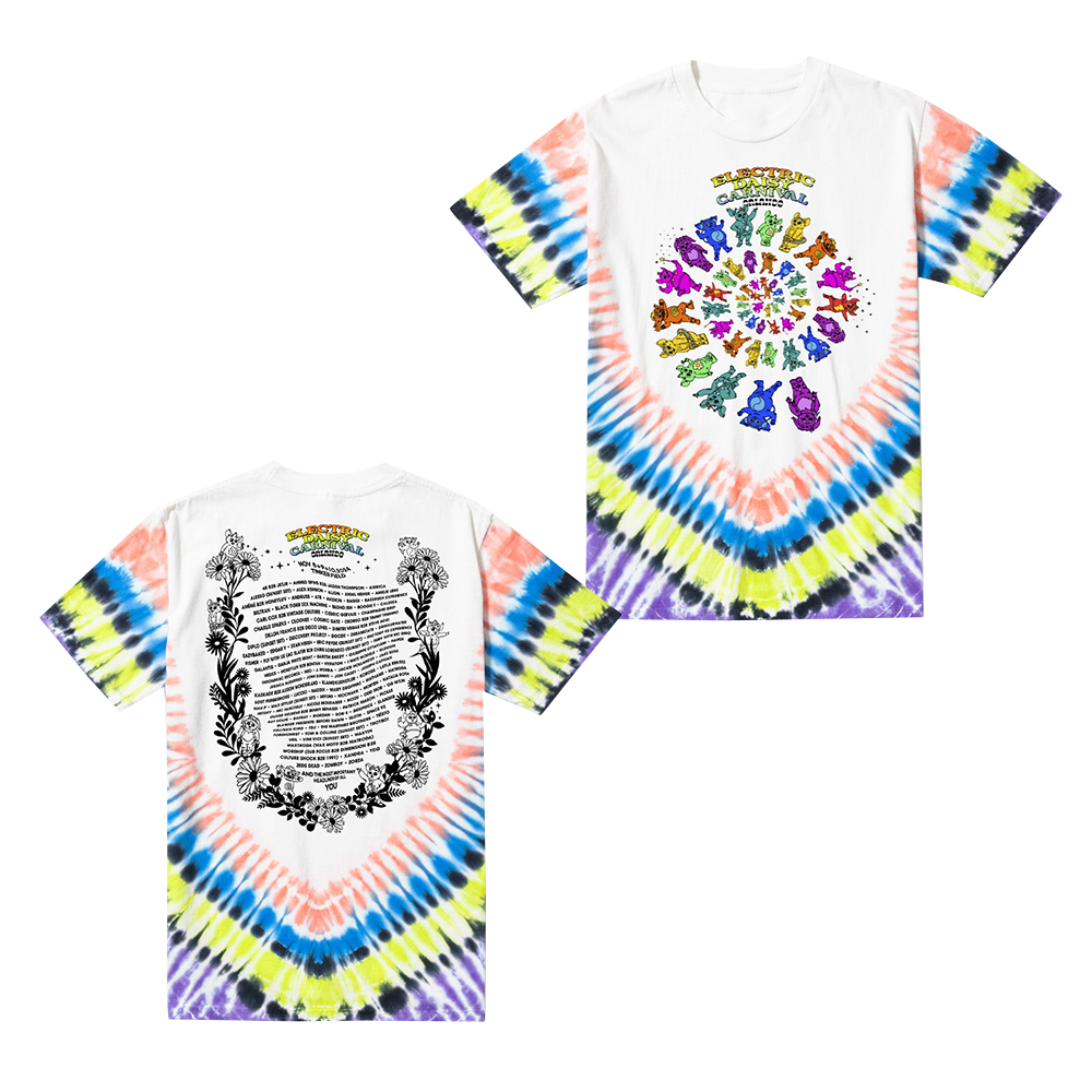 EDC Merch EDC Orlando Rainbow Rascals Tie Dye T-Shirt Music Gifts For Fans Retro Gift for Him EDC Merch EDC Orlando Rainbow Rascals Tie Dye T-Shirt Music Gifts For Fans Retro Gift for Him