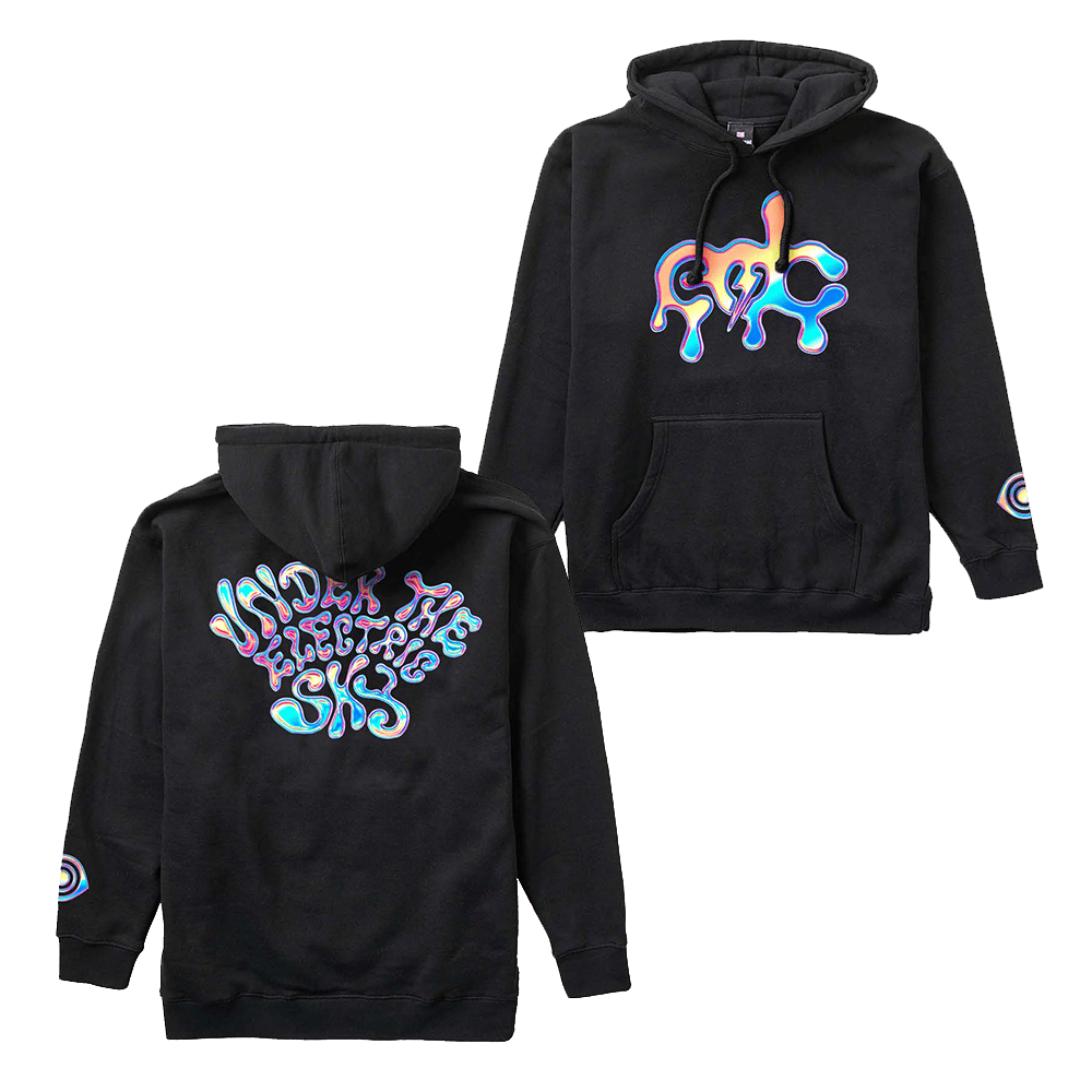 EDC Merchandise EDC Chrome Electric Sky Hoodie Gifts For Music Fans Father's Day Gift for Dad