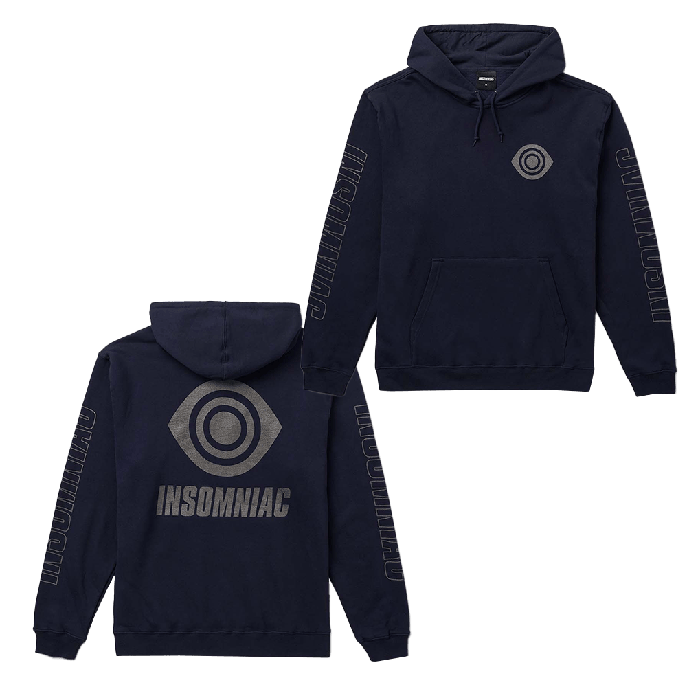 EDC Merchandise EDC Insomniac Eye Reflective Hoodie Gifts For Music Fans
