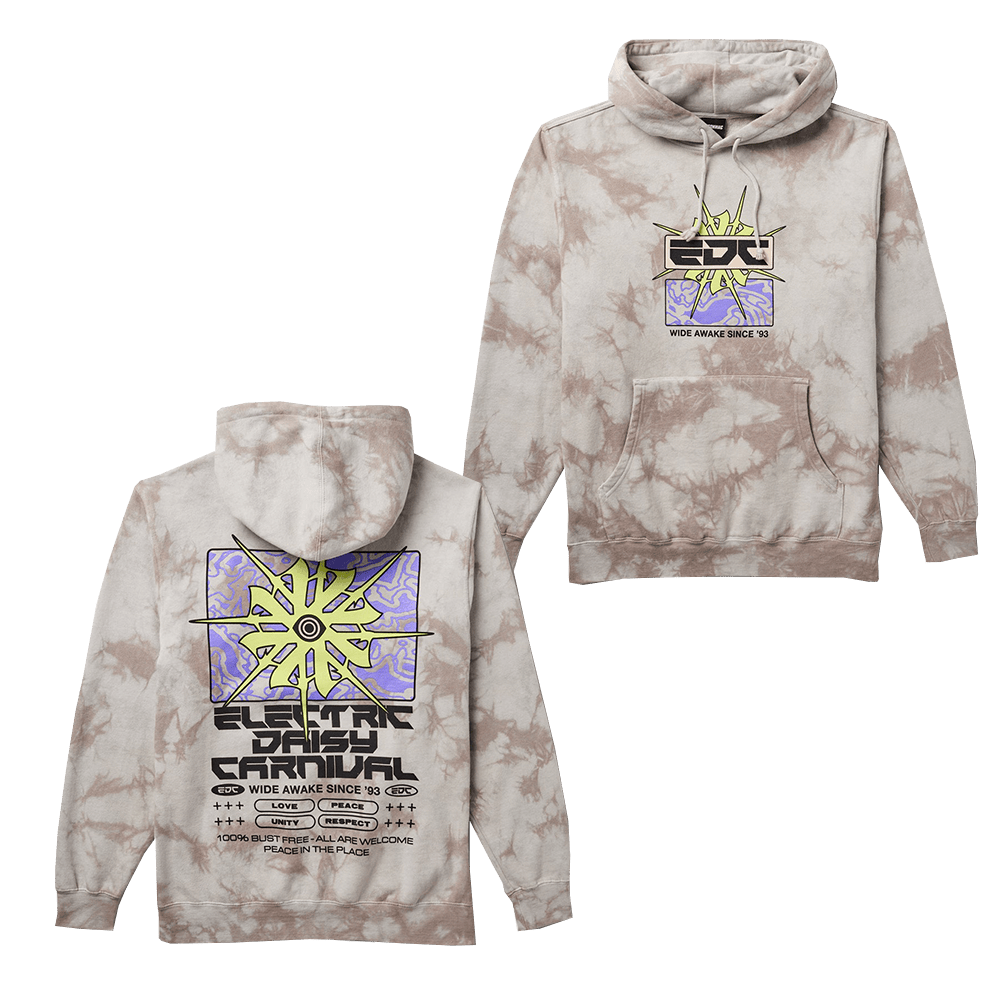 EDC Merchandise EDC Transformative Sound Tie Dye Hoodie Gifts For Music Fans EDC Merchandise EDC Transformative Sound Tie Dye Hoodie Gifts For Music Fans