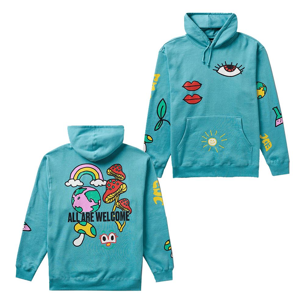 EDC Merchandise EDC Welcome Characters Hoodie Gifts For Music Fans Christmas Gift for Him EDC Merchandise EDC Welcome Characters Hoodie Gifts For Music Fans Christmas Gift for Him