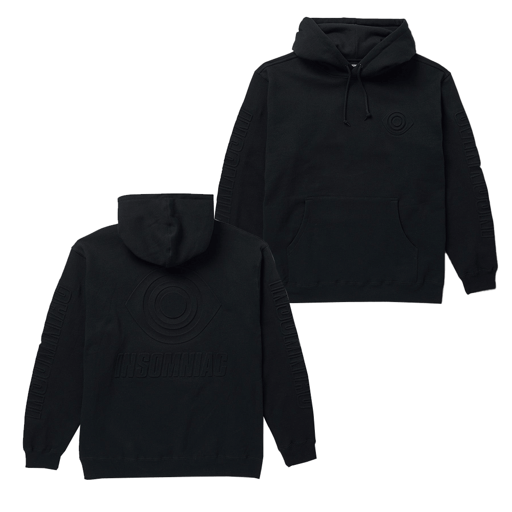 EDC Merchandise Insomniac Emboss Eye Hoodie Gifts For Music Fans Gift Idea for Boyfriend EDC Merchandise Insomniac Emboss Eye Hoodie Gifts For Music Fans Gift Idea for Boyfriend