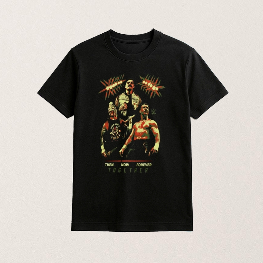 Eddie Guerrero Dom Rey Eddie Now Then Forever Together Shirt Best Gifts For WWE Wrestling Fans