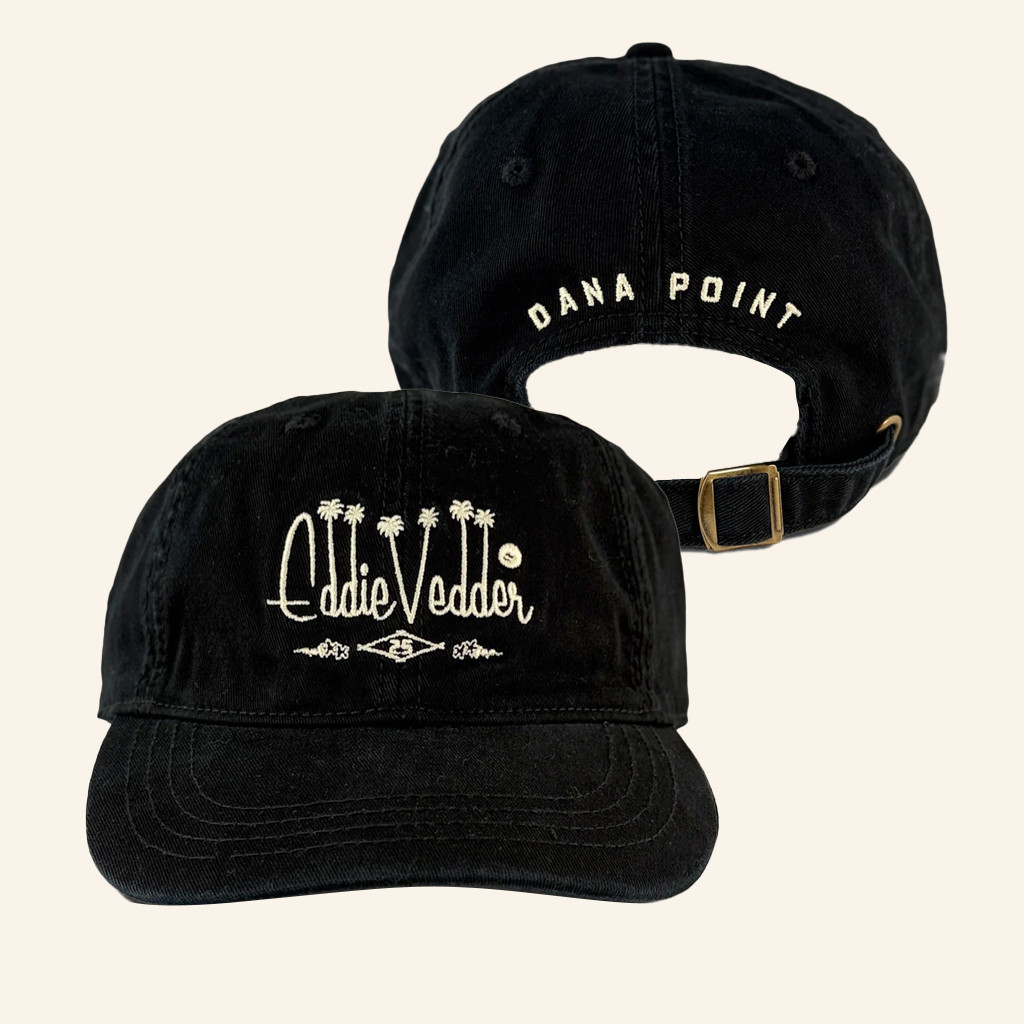Eddie Vedder Palm Script Dad Hat