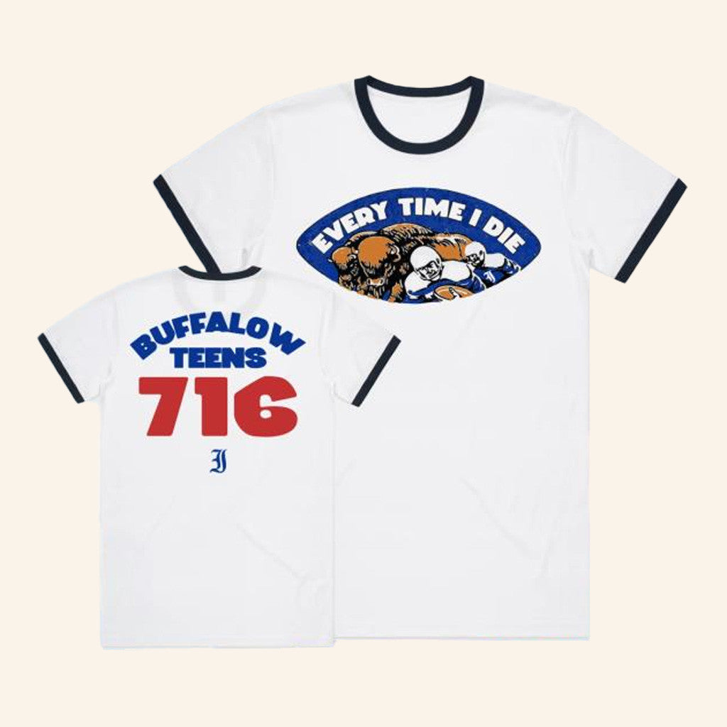 Edit Merch Buffalo Teens Ringer T-Shirt Present For Husband Edit Merch Buffalo Teens Ringer T-Shirt Present For Husband