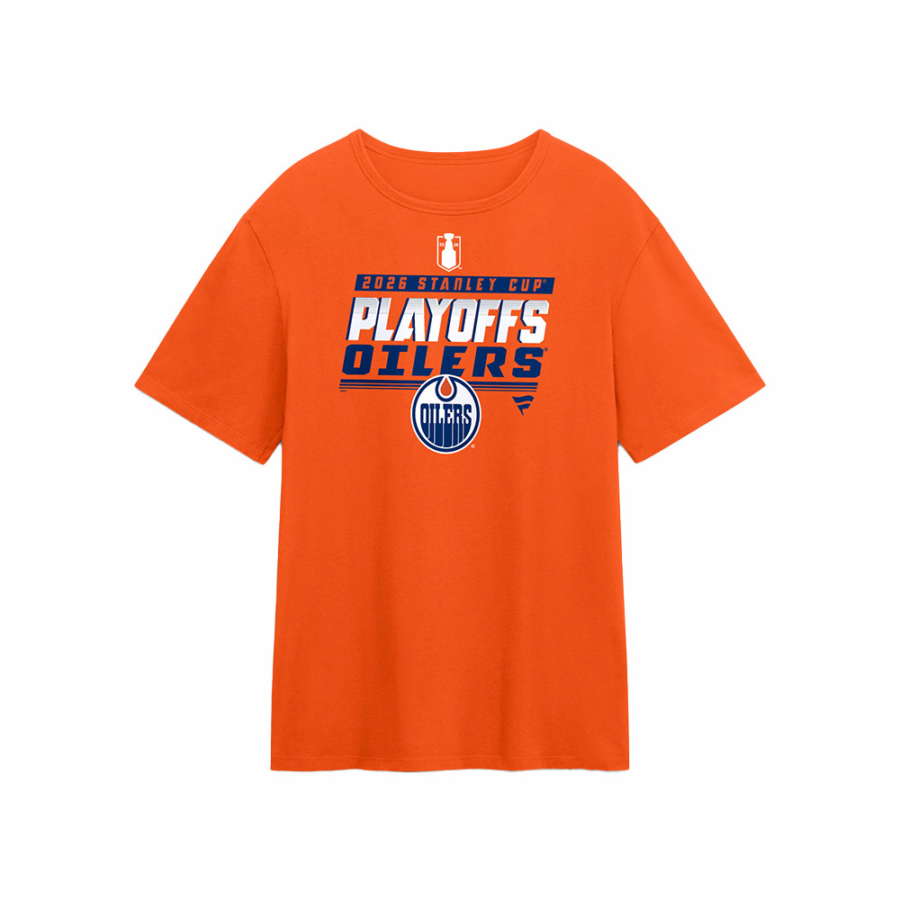 Edmonton Oilers Stanley Cup Playoffs T-Shirt Stanley Cup Playoff Bracket 2026 Apparel