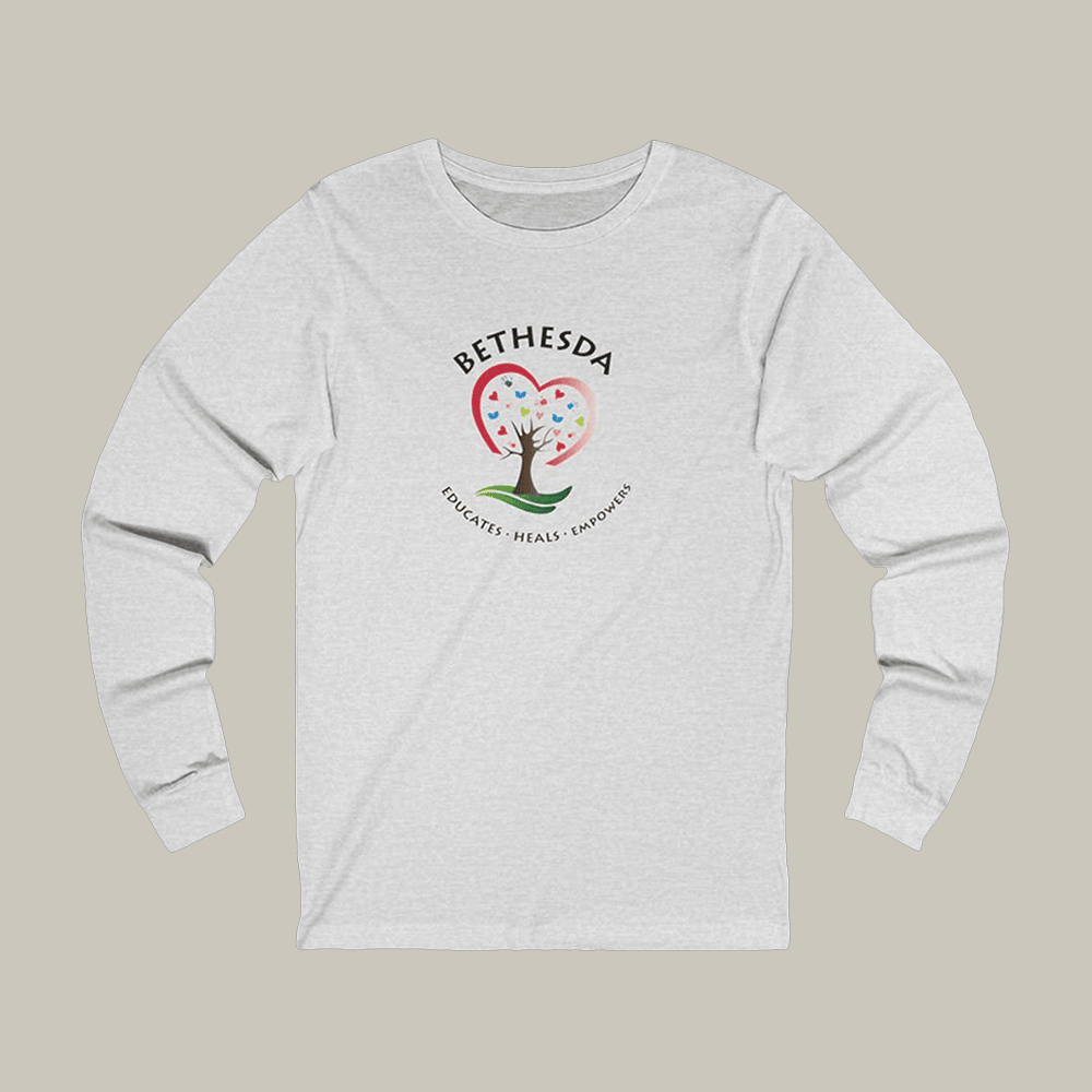 Educates Heals Empowers Bethesda Logo Long Sleeve Shirt Bethesda Clothing Gift For Supporters