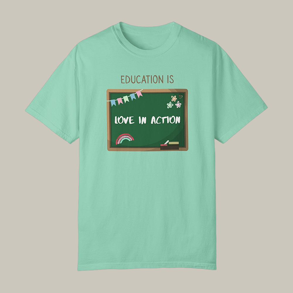 Education Is Love In Action Bethesda T-Shirt Bethesda Clothes Gift Ideas For Students