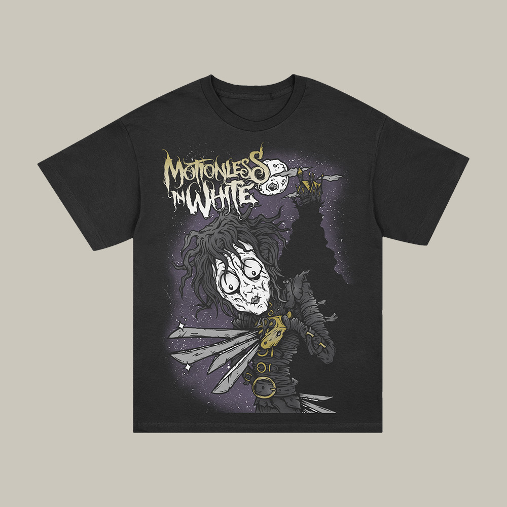 Edward Motionless In White T-Shirt Metalcore Music Shirt Motionless In White Lover Gift