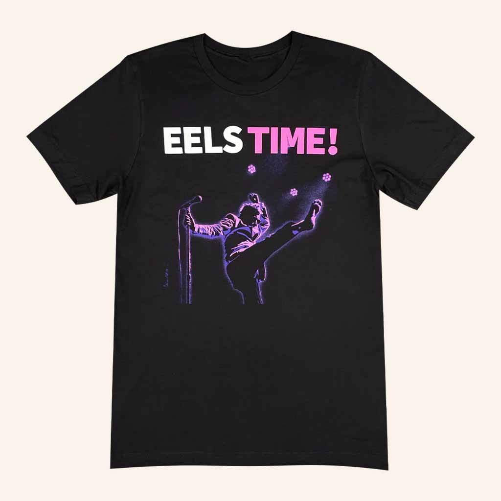 Eels Merch Eels Time Black T-Shirt Christmas Gifts For Music Lovers Eels Merch Eels Time Black T-Shirt Christmas Gifts For Music Lovers