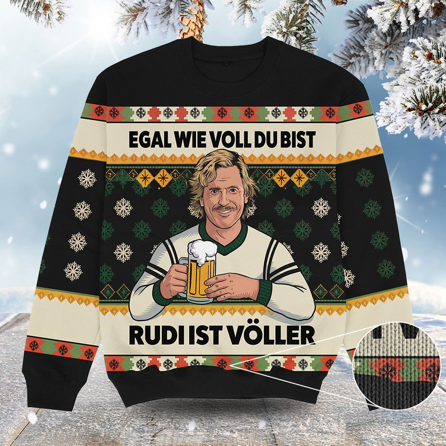 Egal Wie Voll Christmas Ugly Sweater Cool Christmas Apparel Secret Santa Gift Ideas