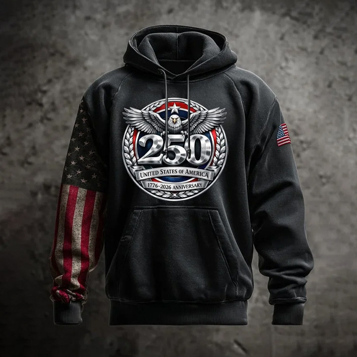 Egale USA 250Th Anniversary 1776 2026 Hoodie Independence Day 2026 Apparel