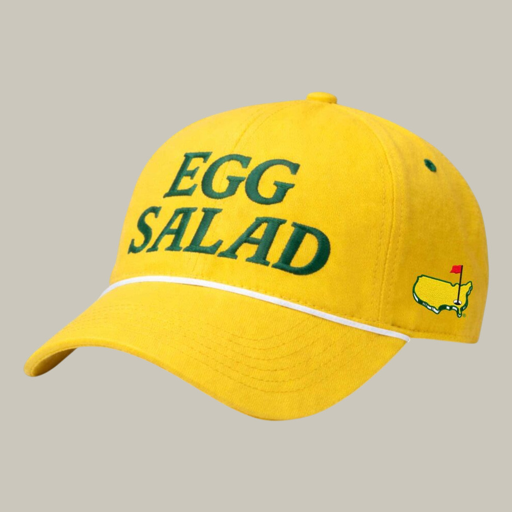 Egg Salad 2026 Masters Tournament Hat Golf Baseball Cap Present For Husband
