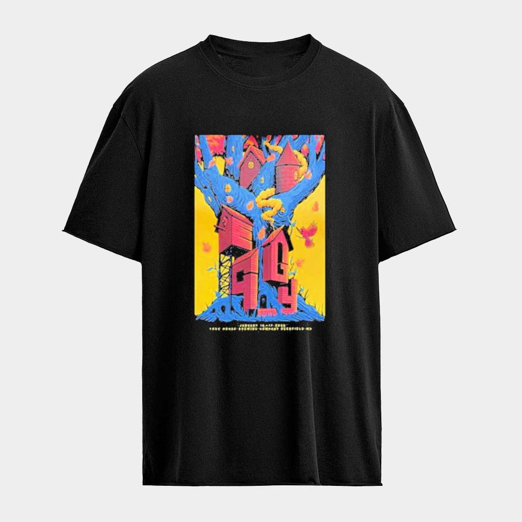 Eggy Tree House Brewing Company Deerfield MA T-Shirt Gifts For Music Fans